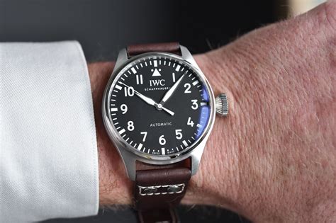 iwc big pilot lug to lug|iwc pilot 43 review.